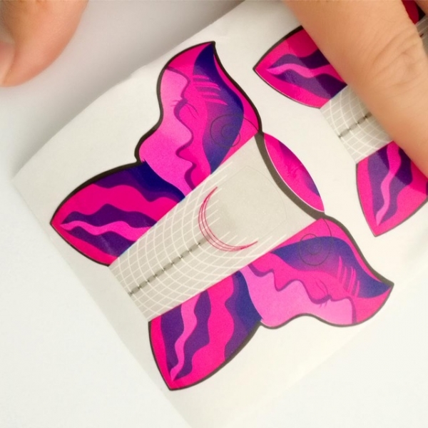 Формы для наращивания ногтей "Бабочка"