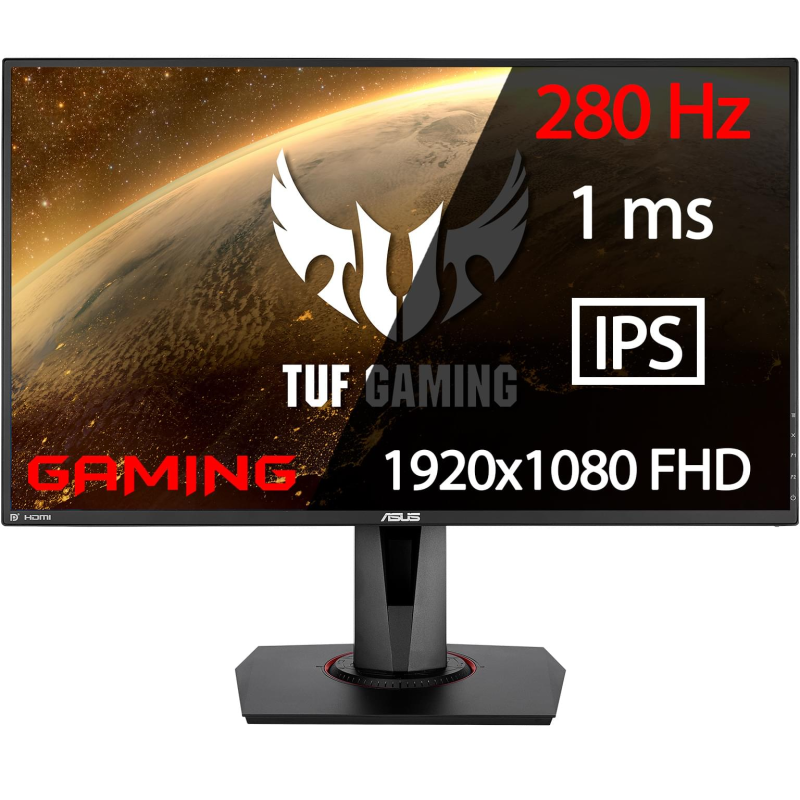 Монитор Игровой 27" Asus VG279QM 1920x1080 16:9 IPS 280ГЦ (2HDMI+DP) Black