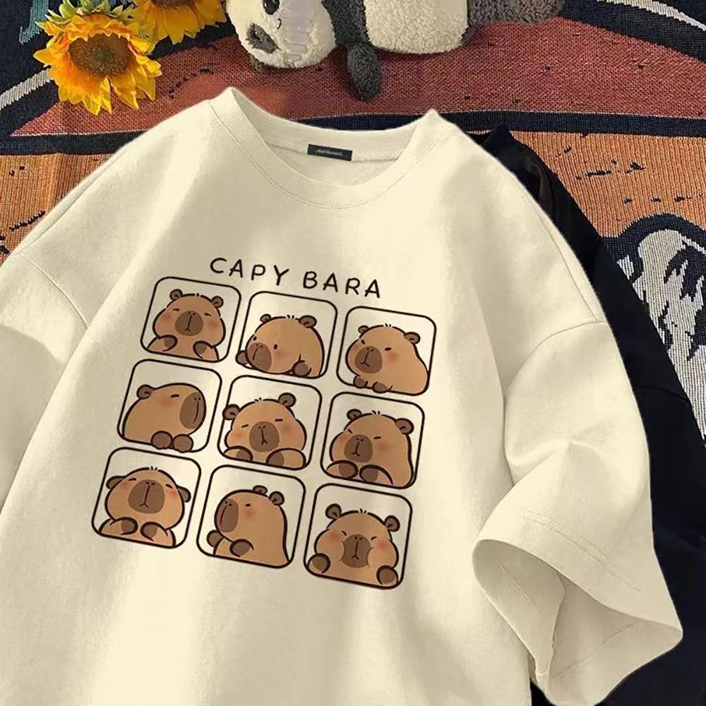 Милая футболка с 3d принтом, летняя